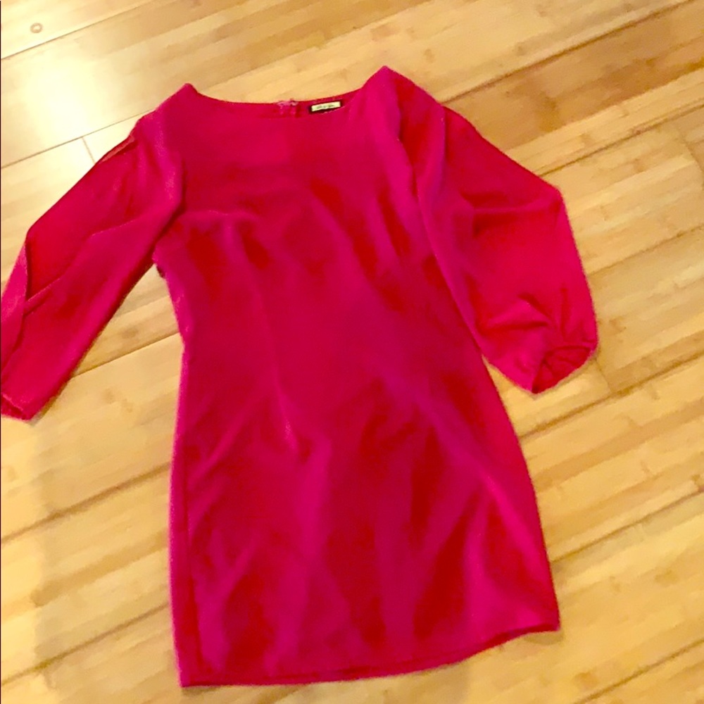 Sexy pink dress